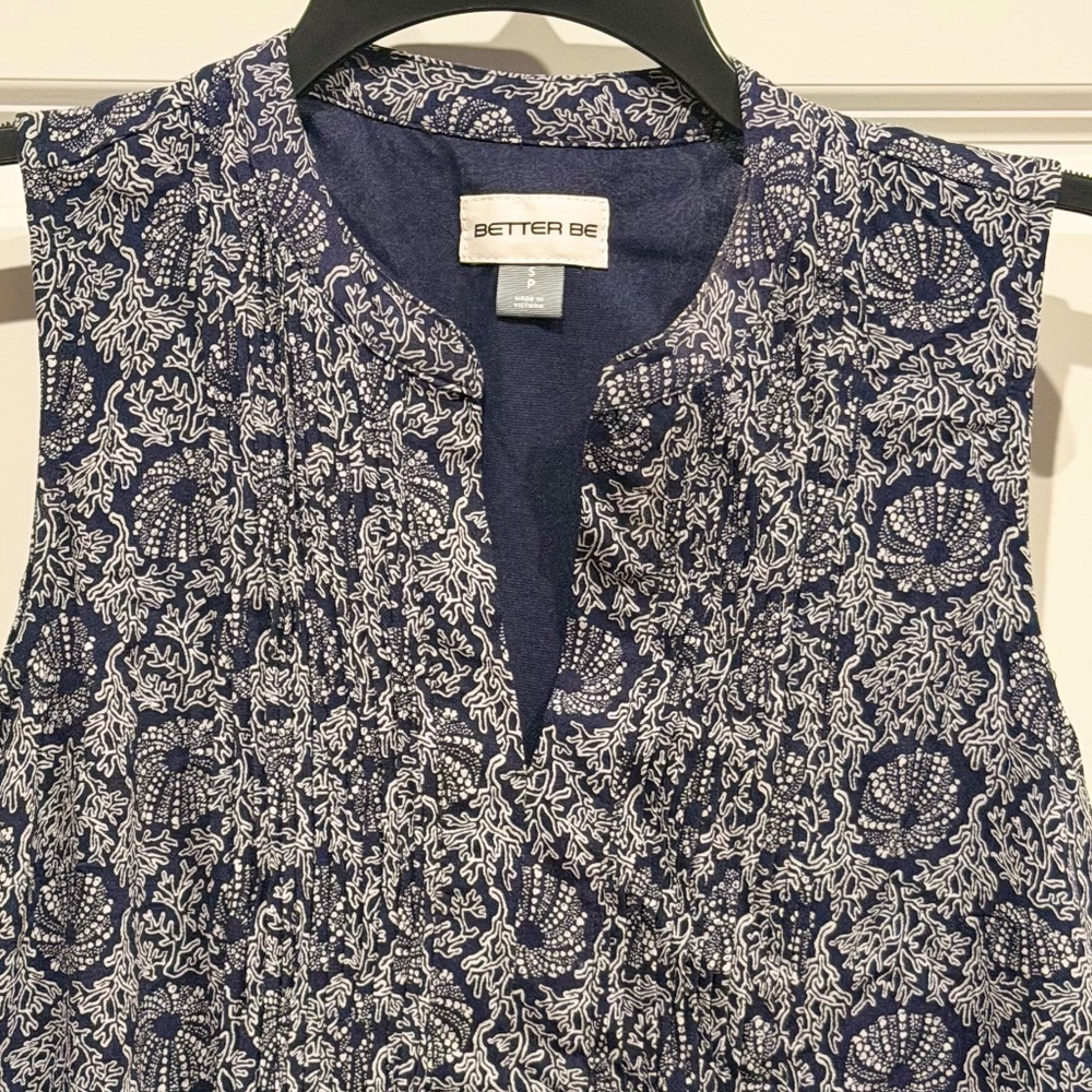 Better Be Sleeveless Boho Print Dress – Size Small